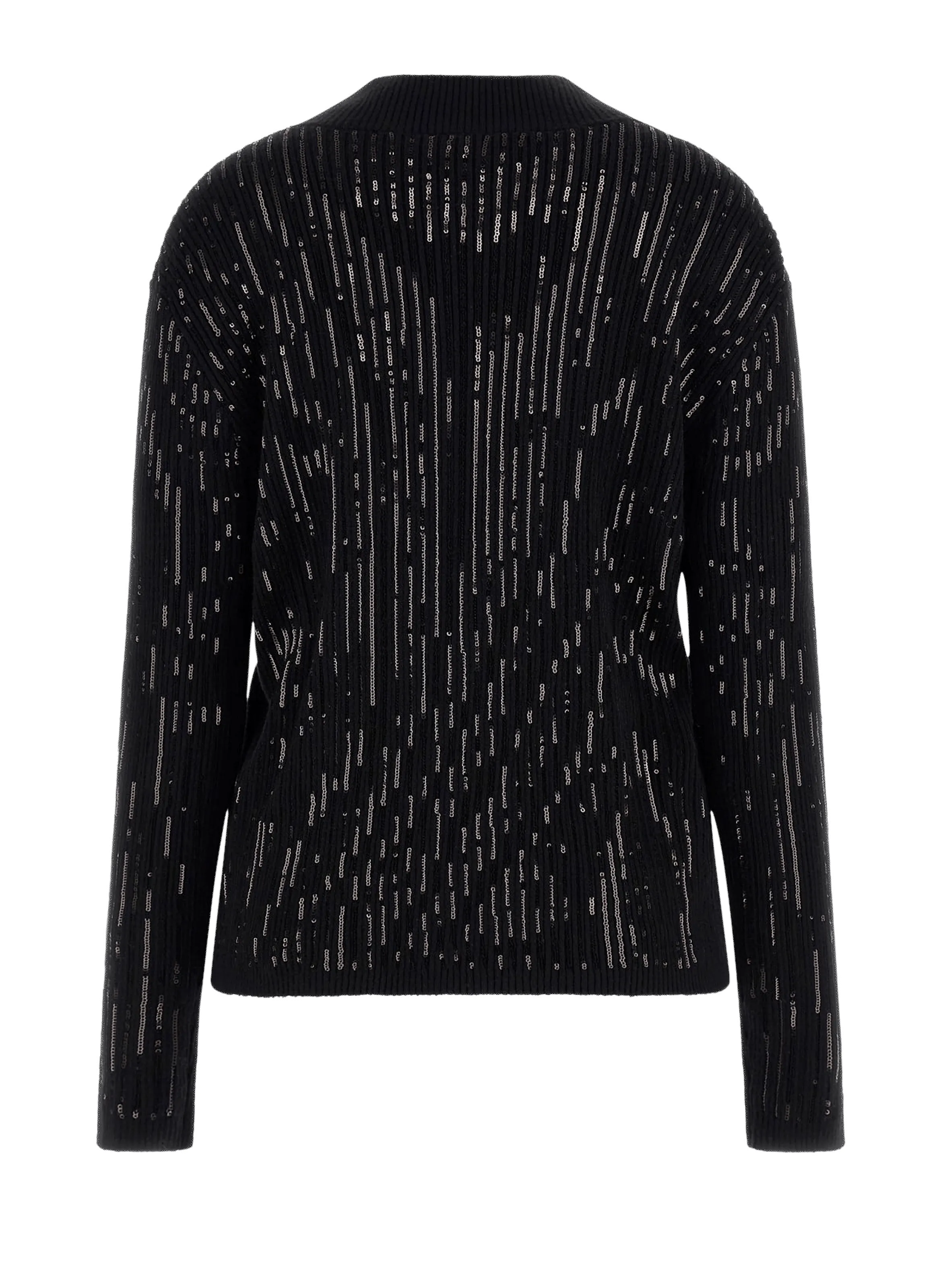 GUESS  Sequinned sweater - Black