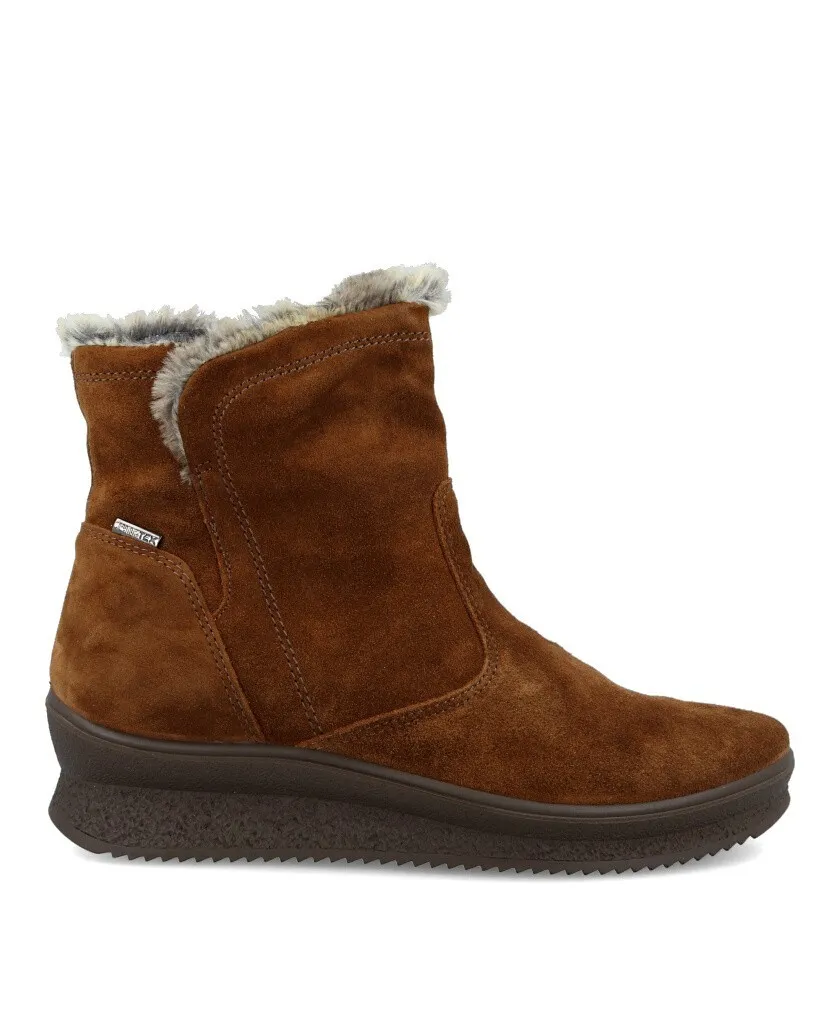 Imac 456819 Casual ankle boots with fur inside