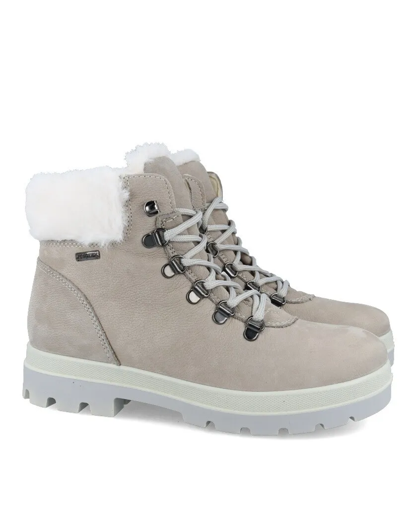 Imac 457788 Women's mountain ankle boots with fur