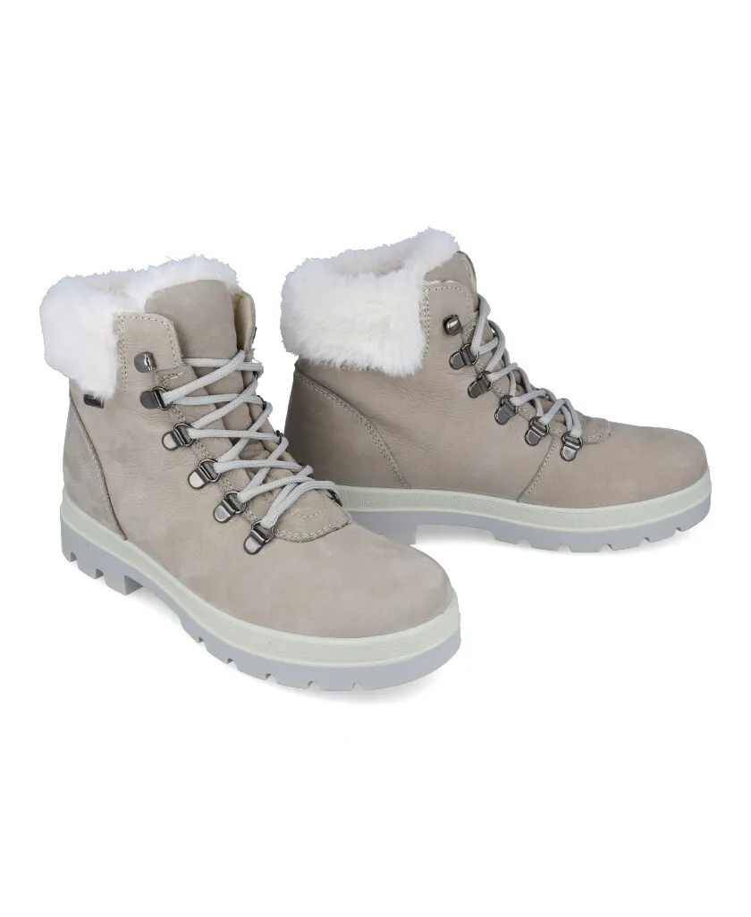 Imac 457788 Women's mountain ankle boots with fur