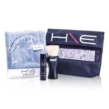 Jane Iredale H\E Minerals Kit: Lip Balm SPF 15 + Facial Brush + Wash Glove + Bag 3pcs+1bag -35%