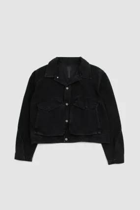 J.L - A.L Bezier Jacket Shungite Black