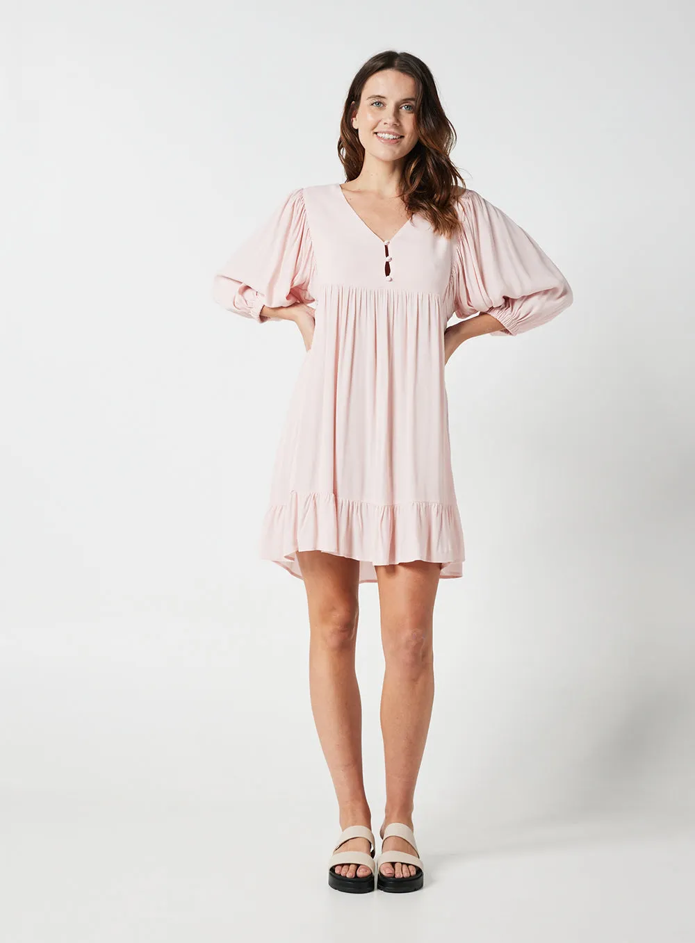 Josephine Dress-BLUSH