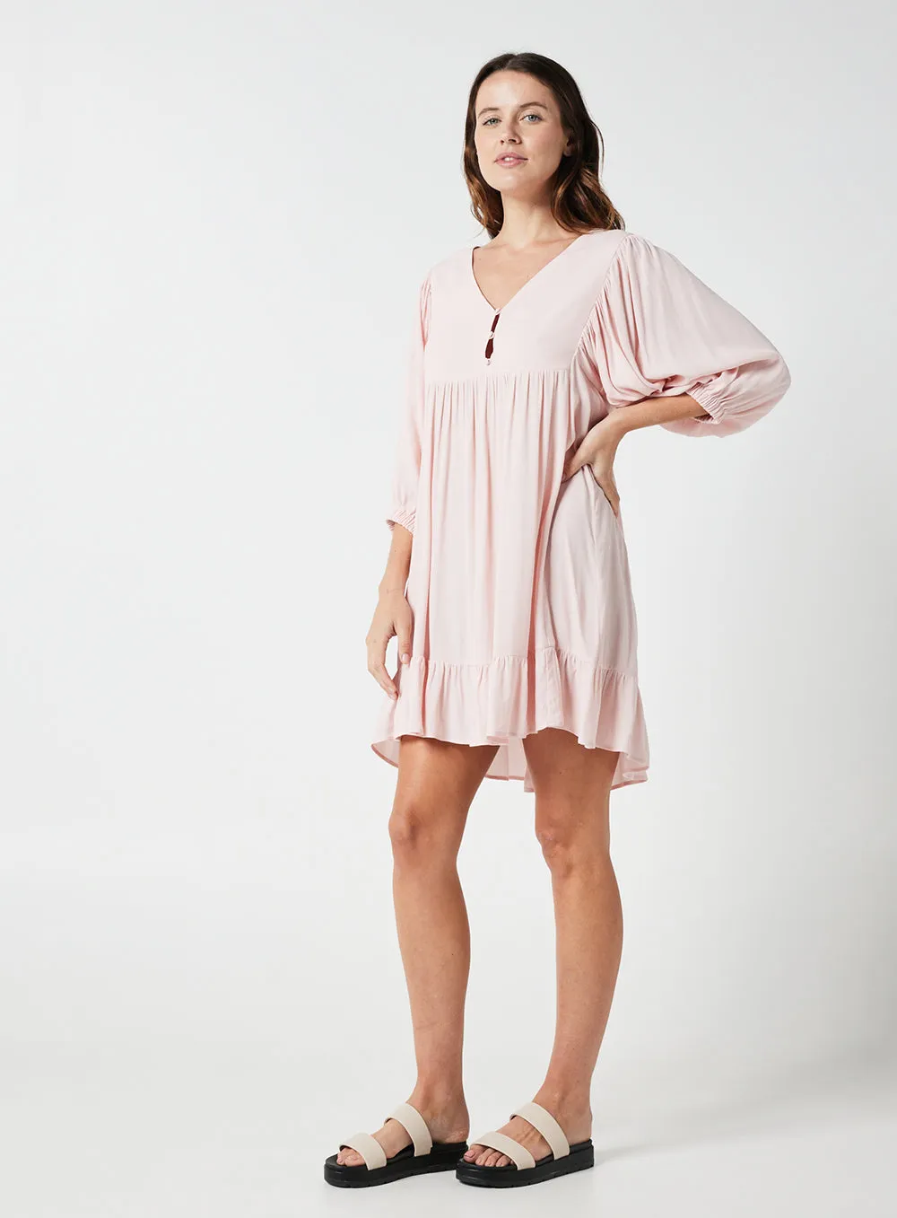 Josephine Dress-BLUSH