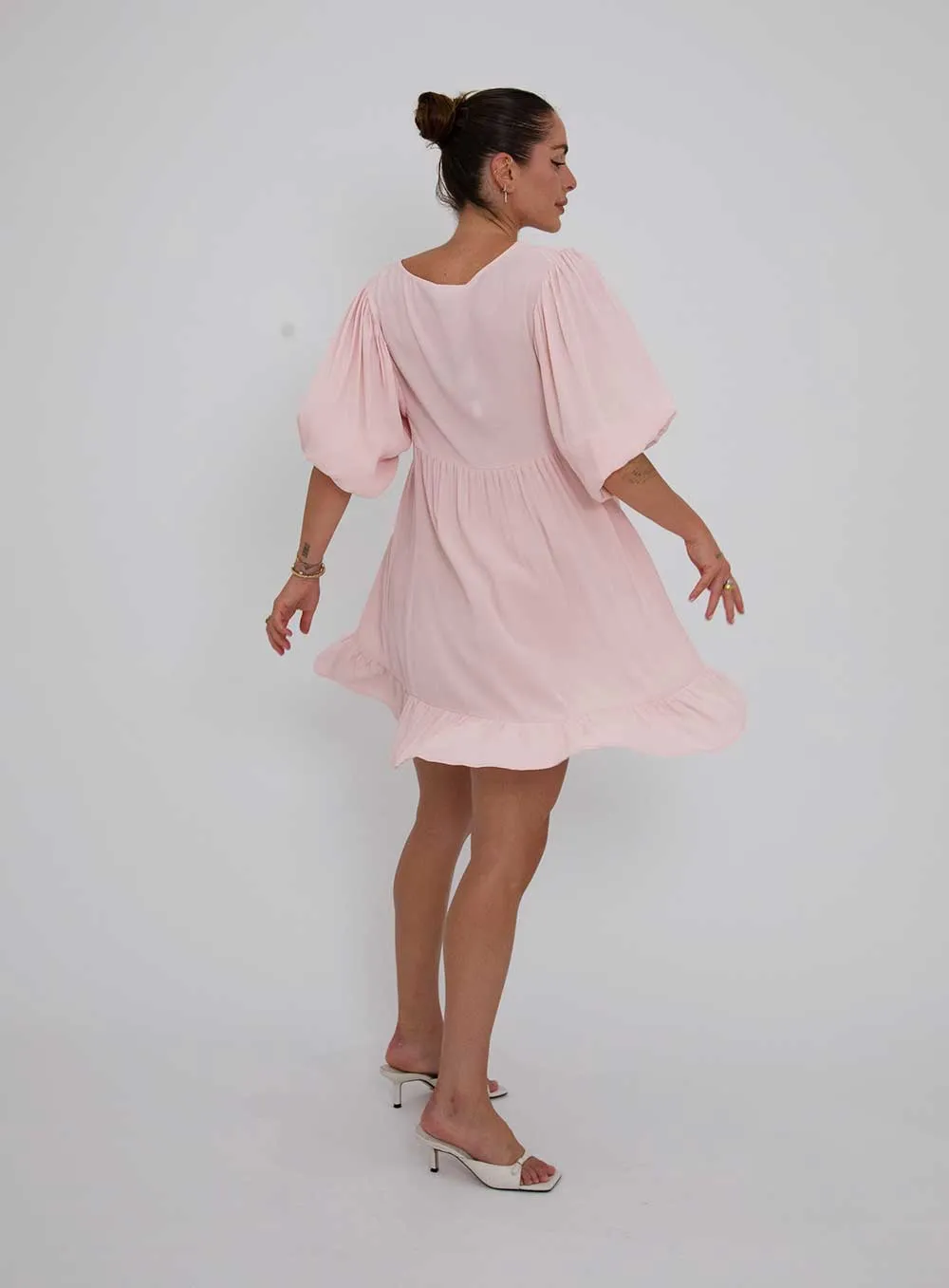 Josephine Dress-BLUSH