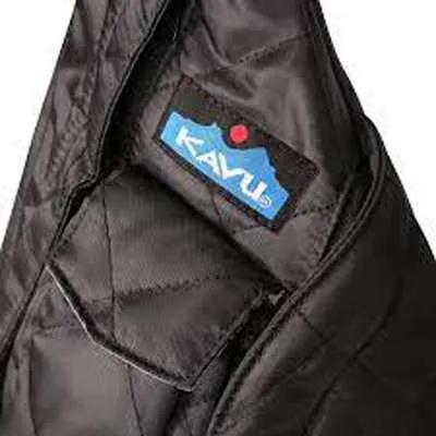 kavu Mini Rope Puff Bag – Black