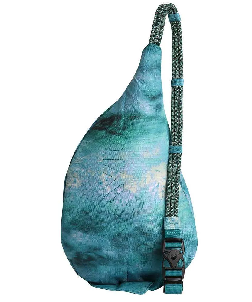 KAVU Mini Rope Sling Bag – Ocean Storm