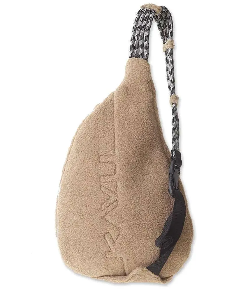 Kavu Rope Fleece Sling Bag – KHAKI