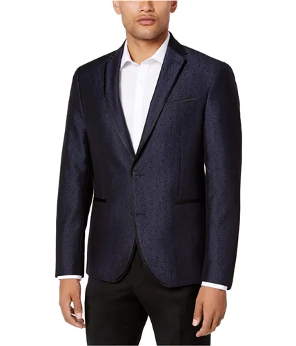 Kenneth Cole Mens Shine Dinner Two Button Blazer Jacket