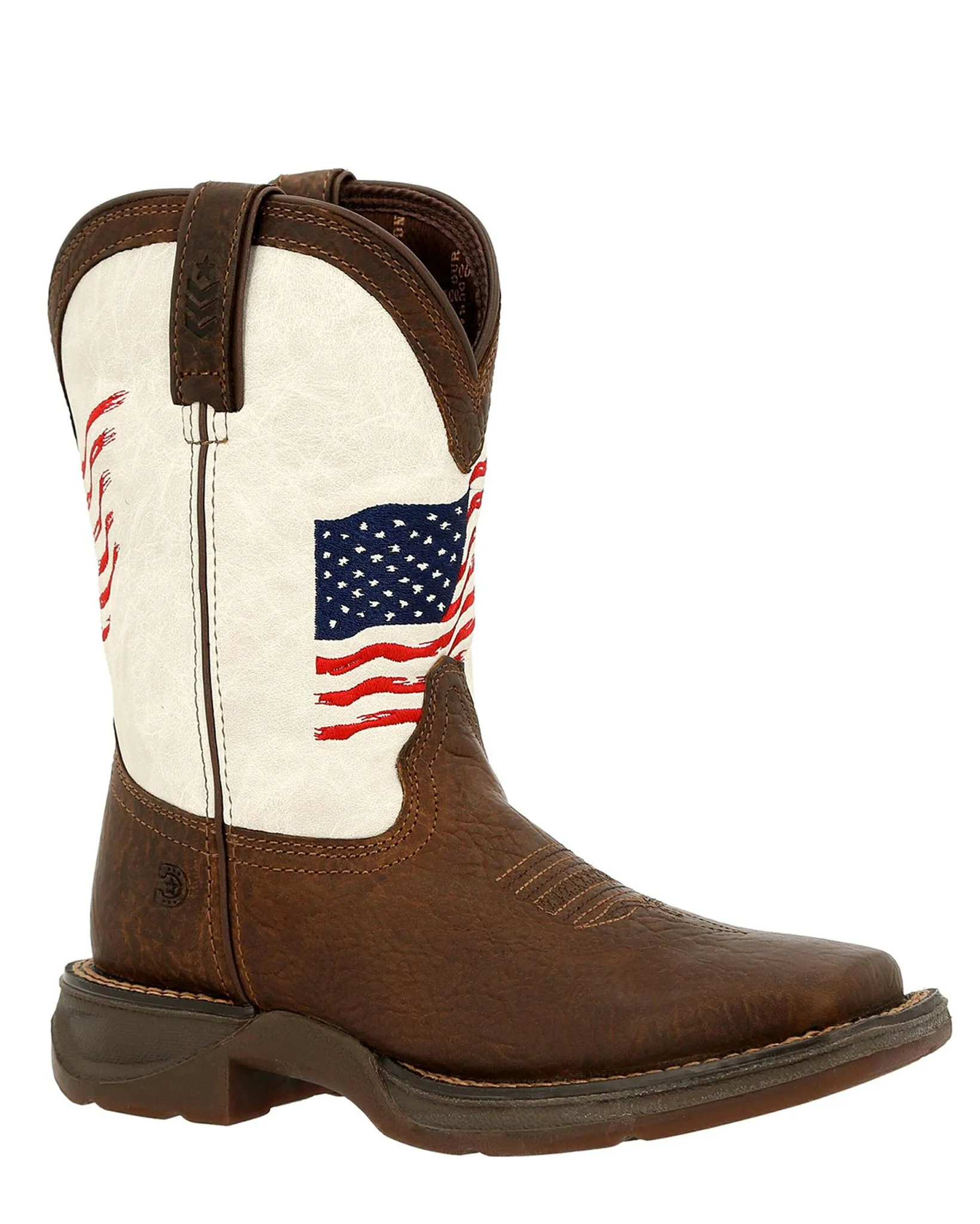 Kid's American Flag Western Boots