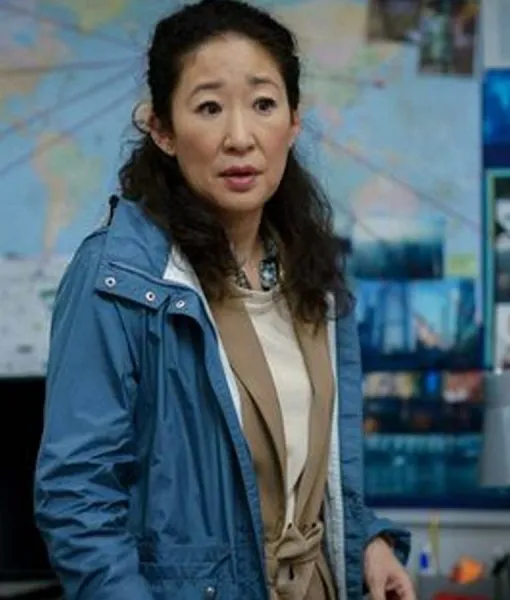 Killing Eve S03 Eve Polastri Hooded Coat - Women's Coat