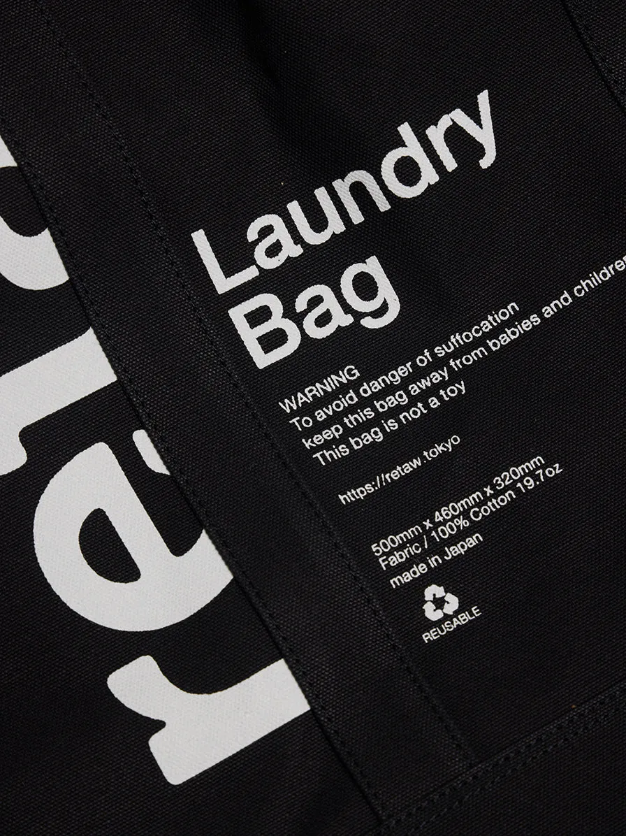 Laundry Bag retaW Logo, Black