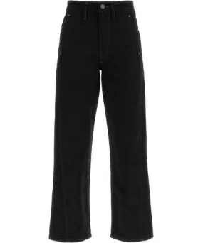 Lemaire cropped pants with twisted seams