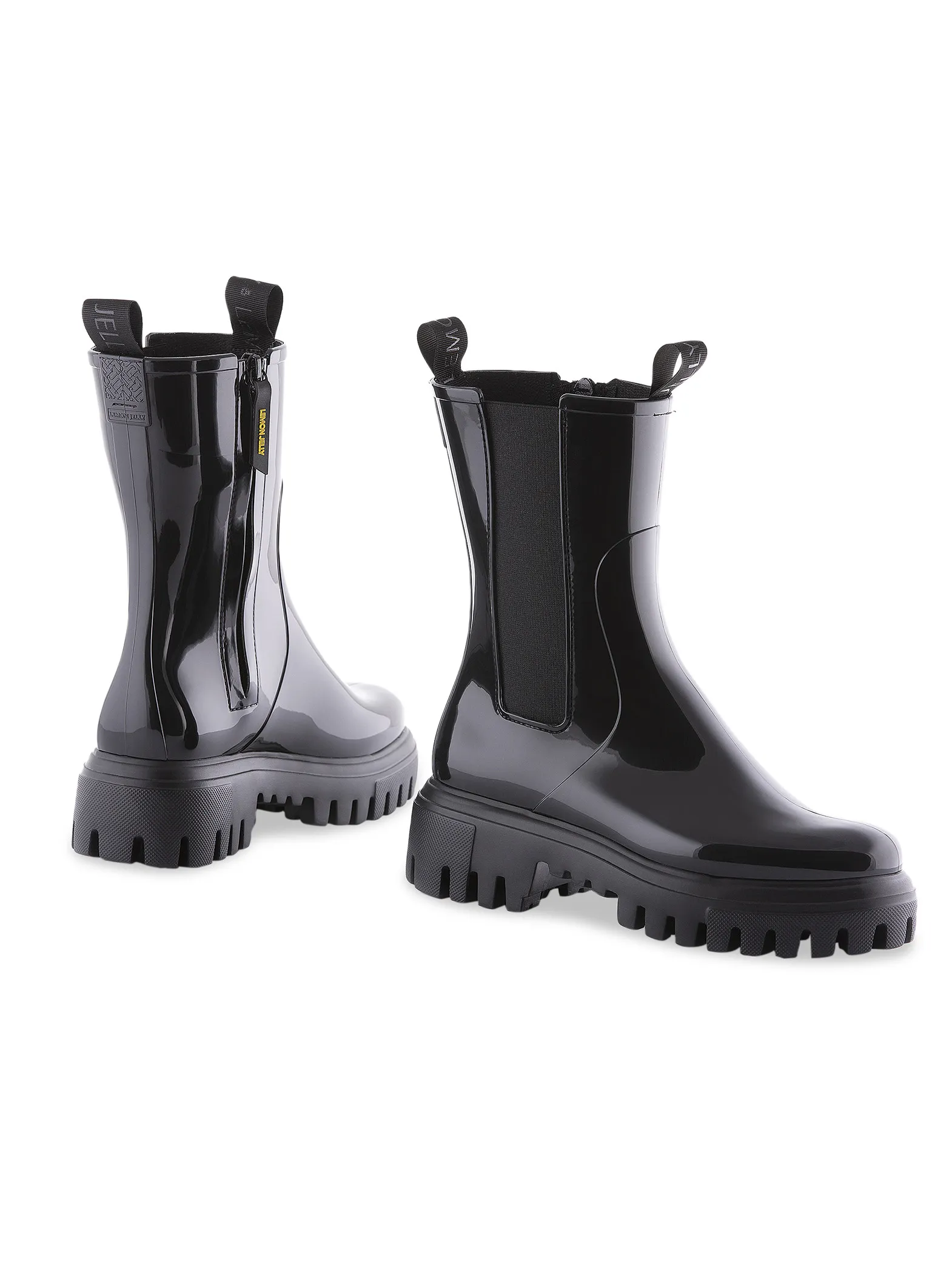 LEMON JELLY RAINBOOTS CITY 01 BLACK