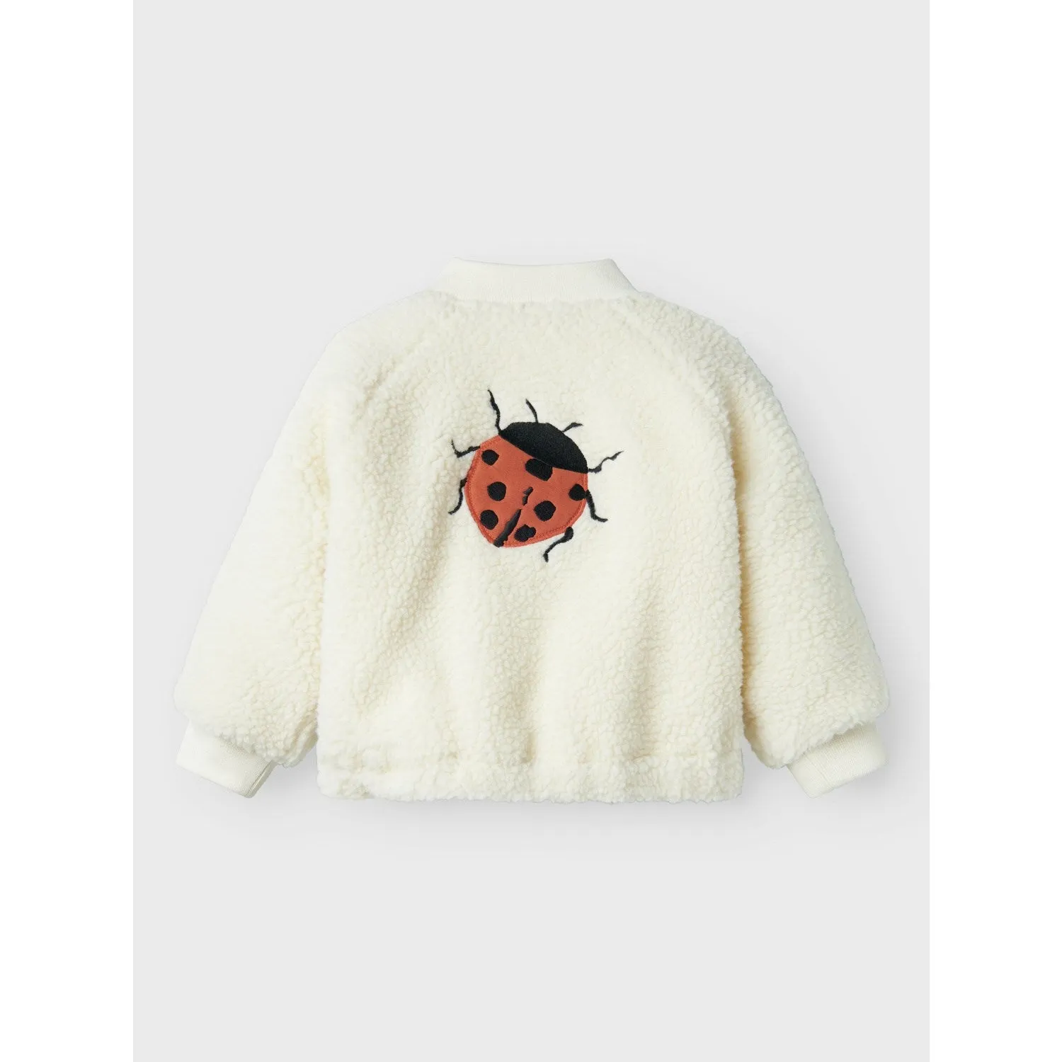 Lil'Atelier Coconut Milk Ladybug Lajo Bomber Jacket