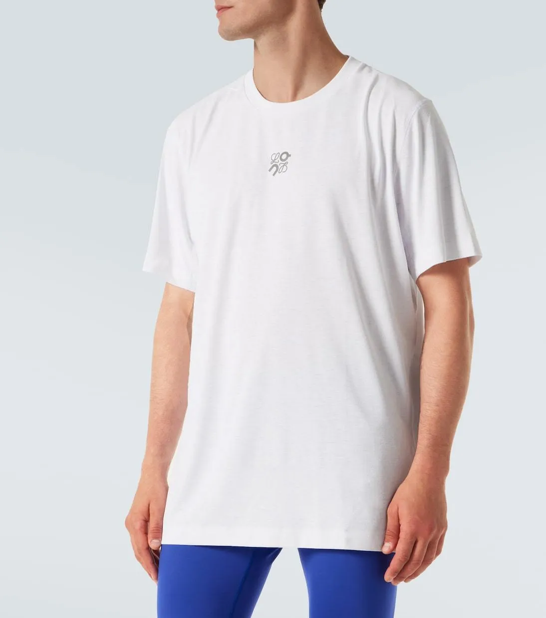 LOEWE  |Plain Short Sleeves Logo Luxury T-Shirts