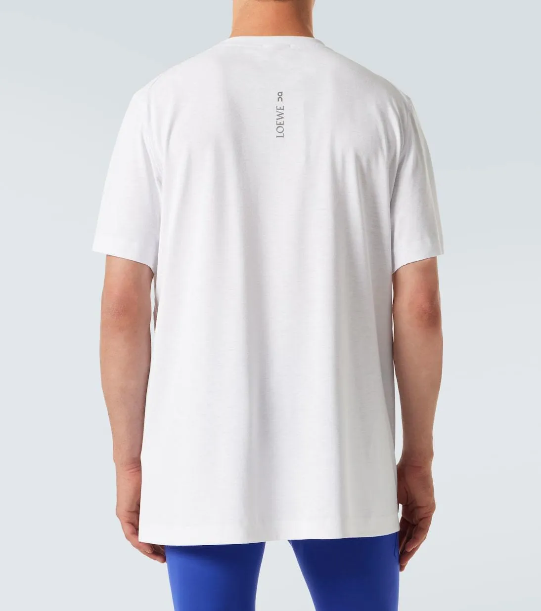 LOEWE  |Plain Short Sleeves Logo Luxury T-Shirts