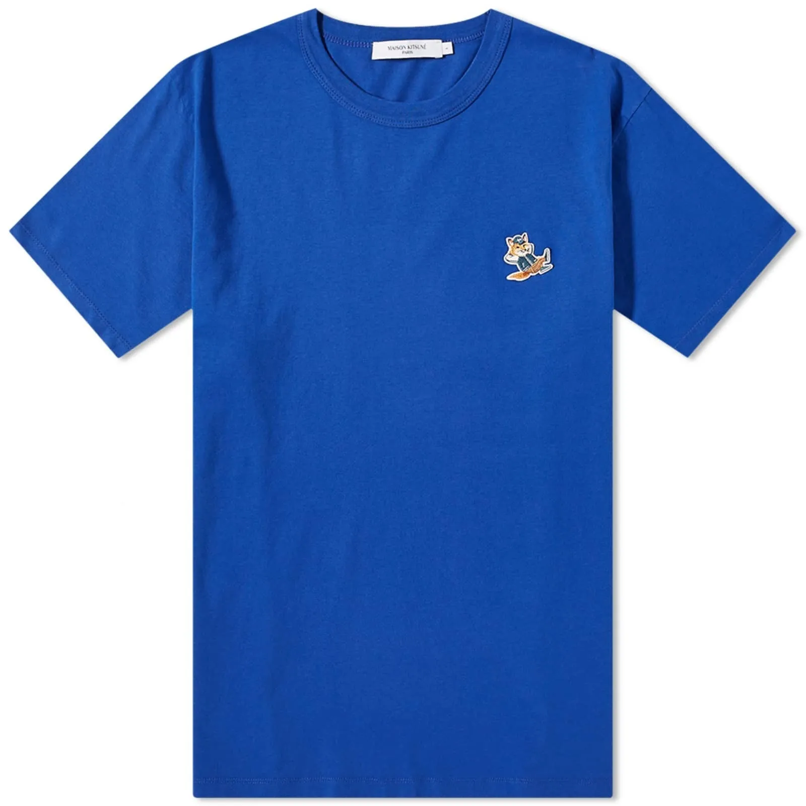 MAISON KITSUNE  |Short Sleeves Logo Designers T-Shirts