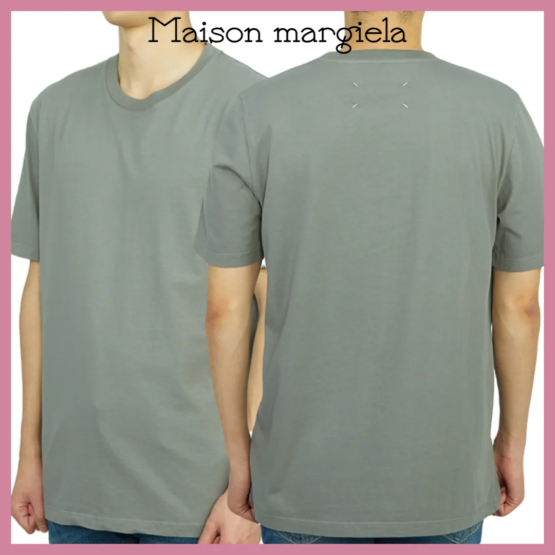 Maison Margiela  |Unisex Street Style Plain Cotton Short Sleeves Designers