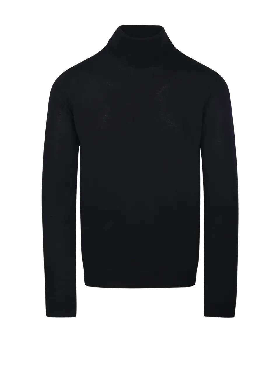 MEN ROBERTO COLLINA BLACK MERINOS WOOL SWEATER