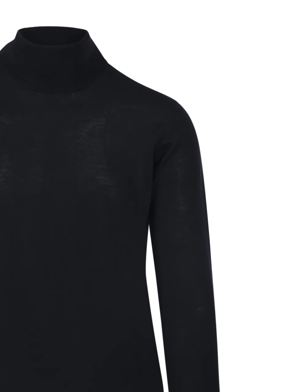 MEN ROBERTO COLLINA BLACK MERINOS WOOL SWEATER