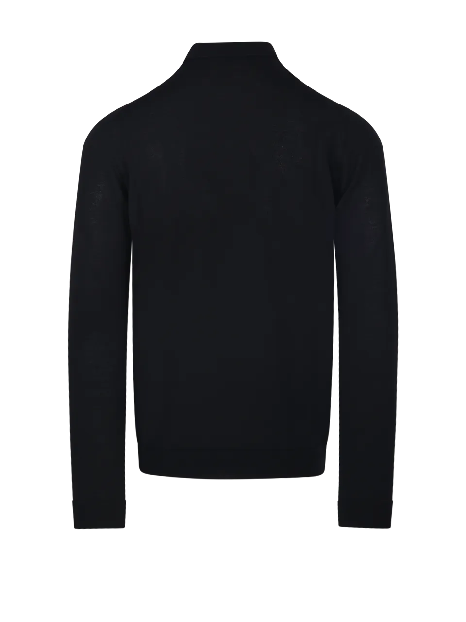 MEN ROBERTO COLLINA BLACK MERINOS WOOL SWEATER