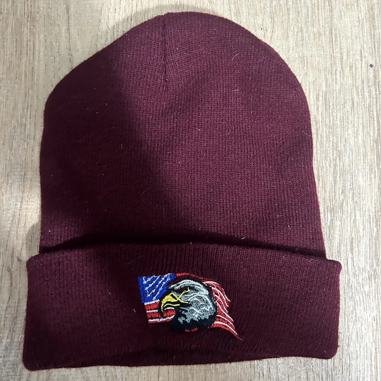 Men's Burgundy Hat