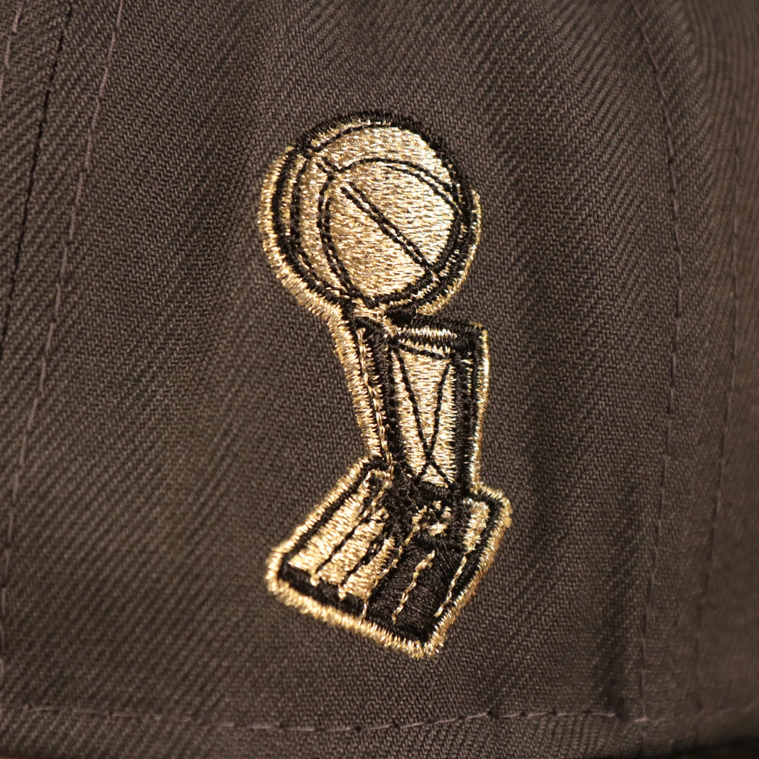 Milwaukee Bucks 2021 NBA Champions Trophy Locker Room 9Fifty Snapback Hat