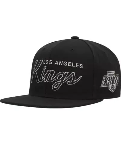 Mitchell & Ness Men's NHL Los Angeles Kings Core Team Script 2.0 Snapback Hat