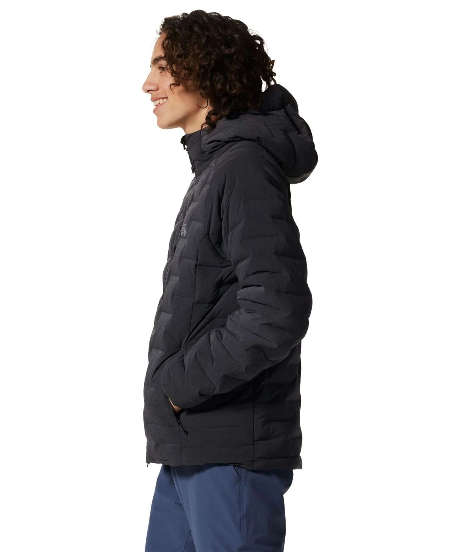 Mountain Hardwear Men’s Stretchdown Hoodie – Black Spruce