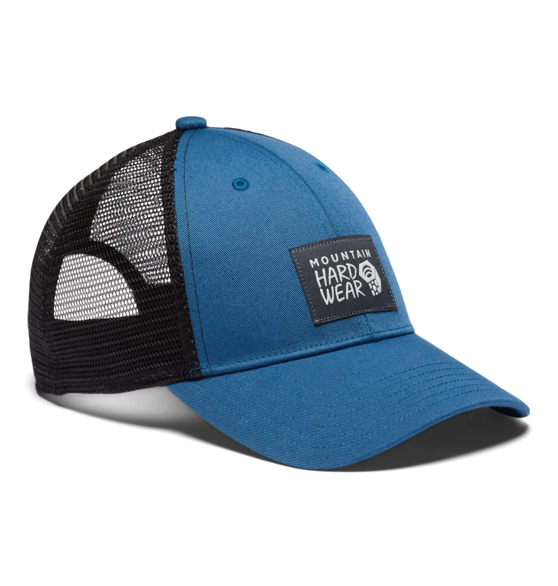 Mountain Hardwear Unisex MHW Logo Trucker Hat(OS)-Blue Horizon