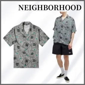 NEIGHBORHOOD  |Street Style Short Sleeves Logo Shirts