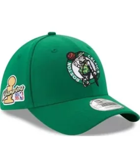 New Era Men's NBA Kelly Boston Celtics 2024 NBA Finals s Side Patch 39THIRTY Flex Hat