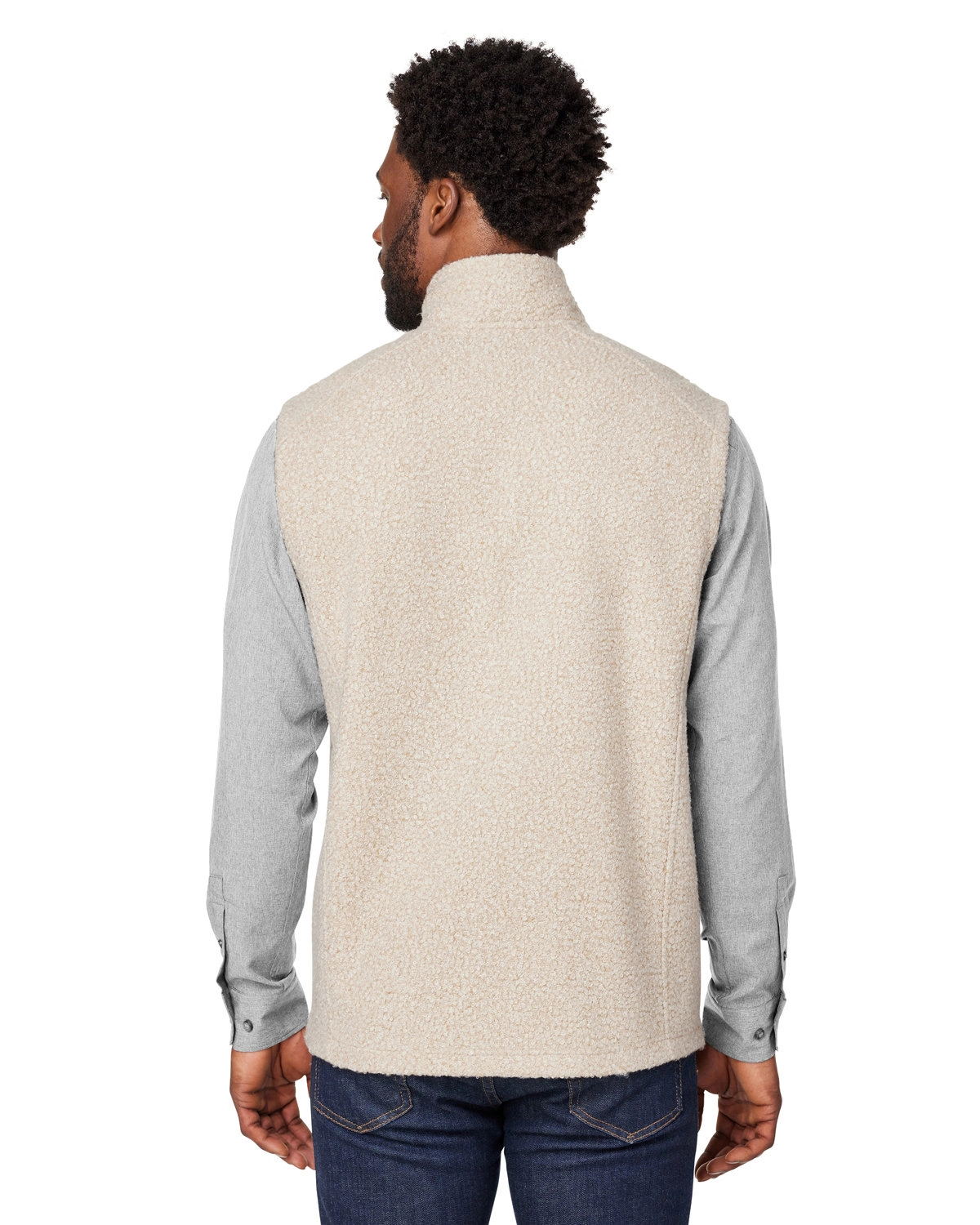 North End NE714 Men's Aura Sweater Fleece Vest SKU: NE714