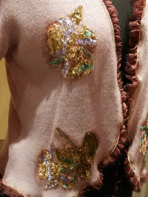 Pazuki Embellished Cardigan Sweater