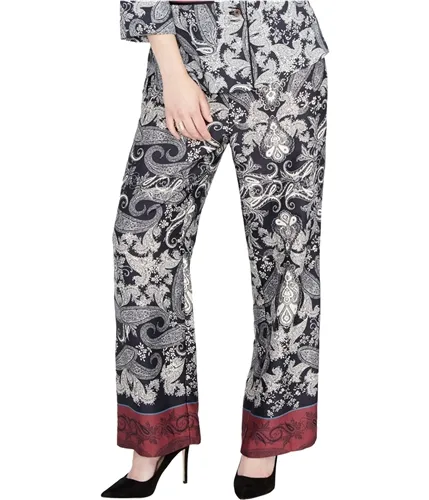 Rachel Roy Womens Paisley Casual Trouser Pants