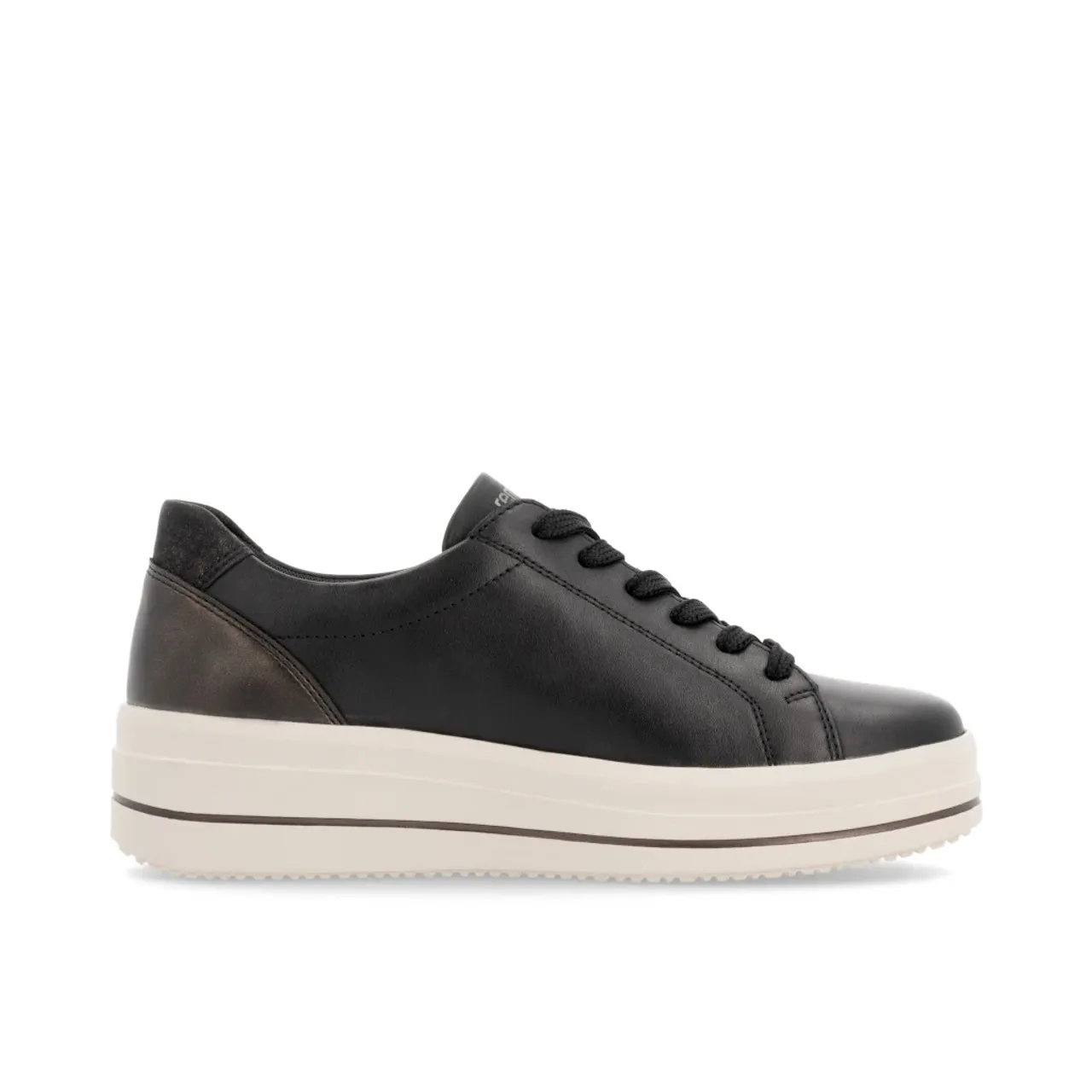 Remonte D1C01-03 Black Wedge Sneaker