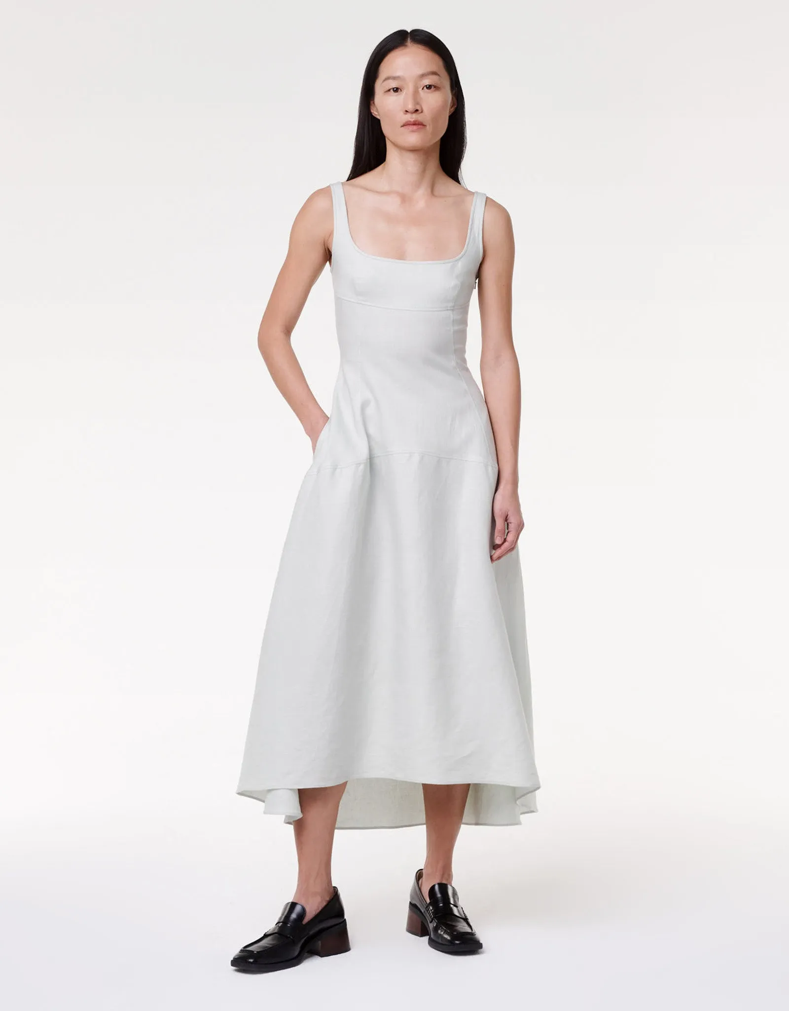 Seamed Bodice Dress