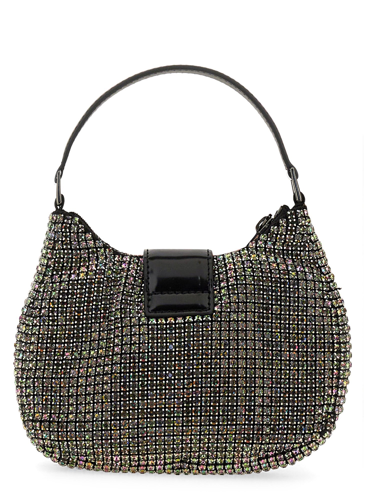 SELF-PORTRAIT    KNITTED BAG WITH RHINESTONES