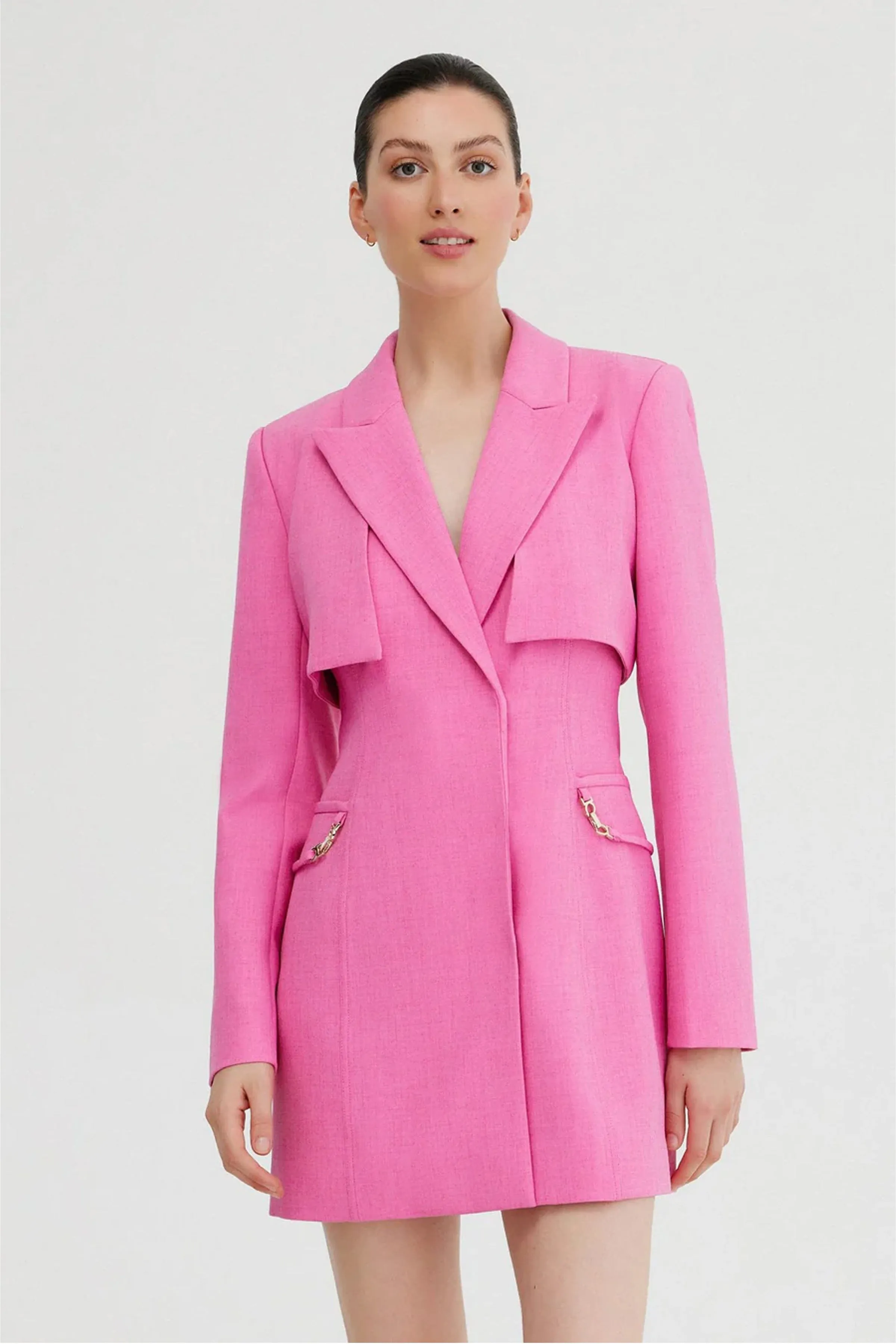 SIGNIFICANT OTHER | Hayden Blazer Dress - Fuchsia