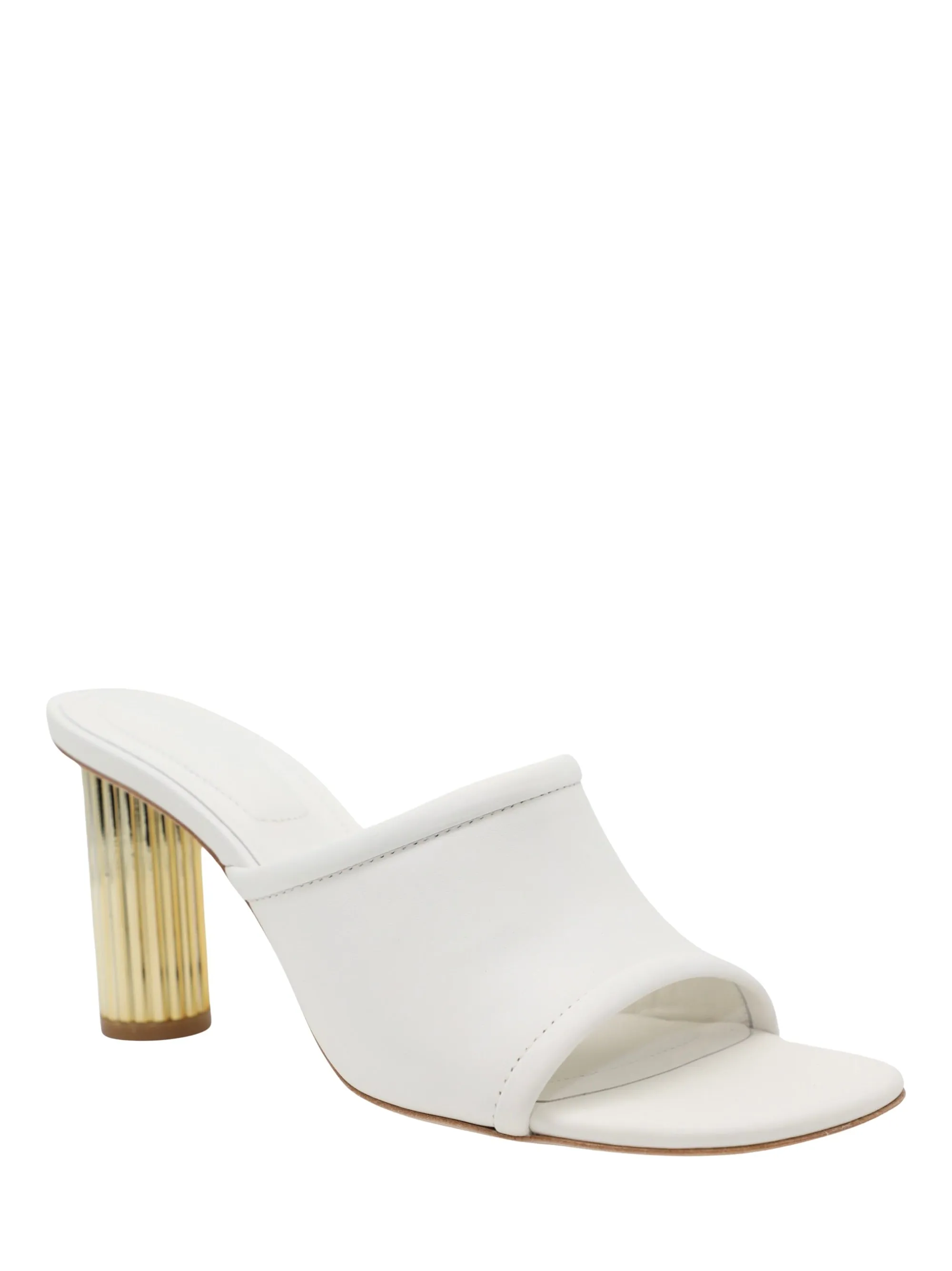 Simkhai Winston Open Toe Mule in Ivory