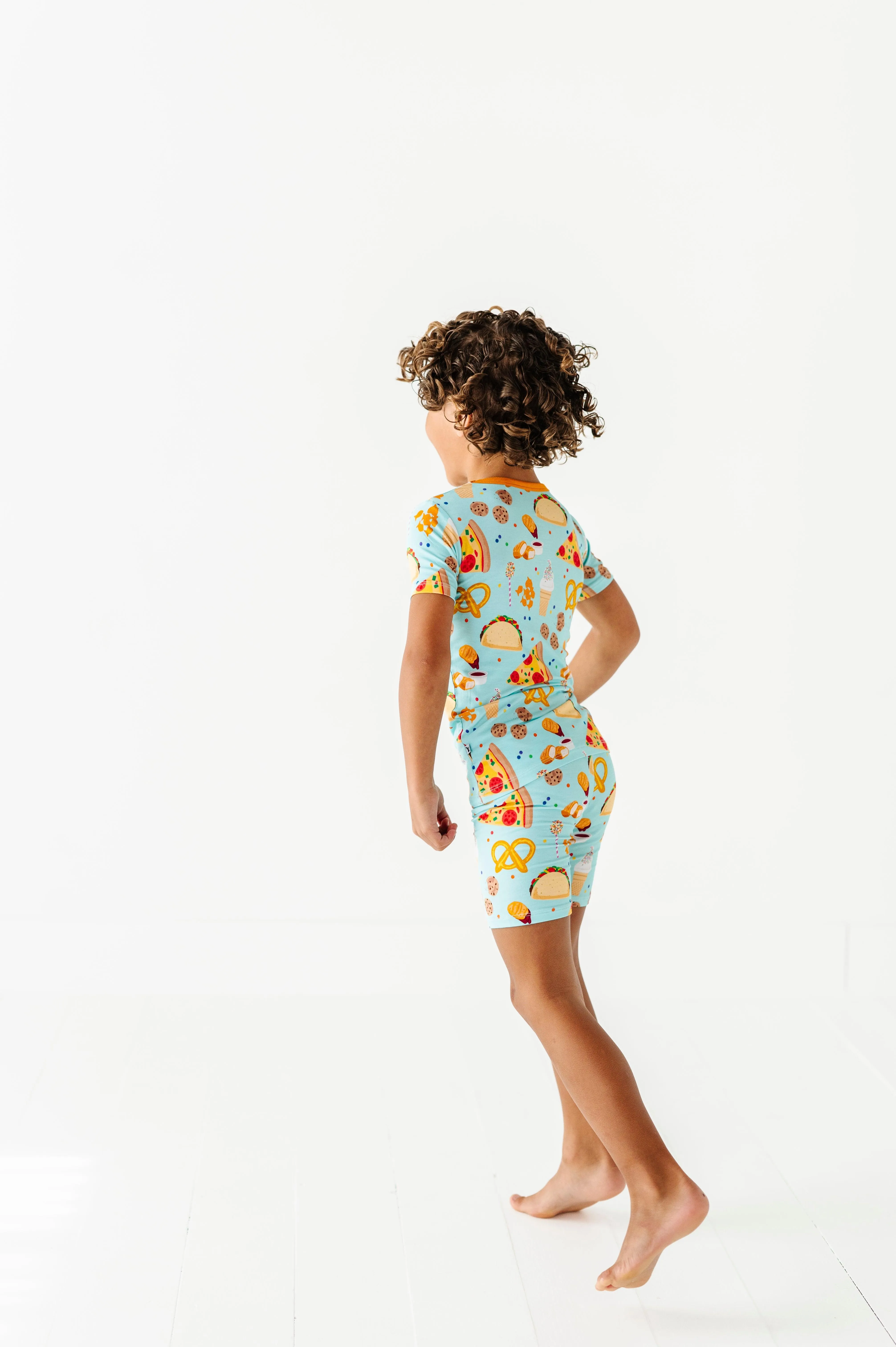 Snacks Kids Bamboo Pajamas (Shorts)