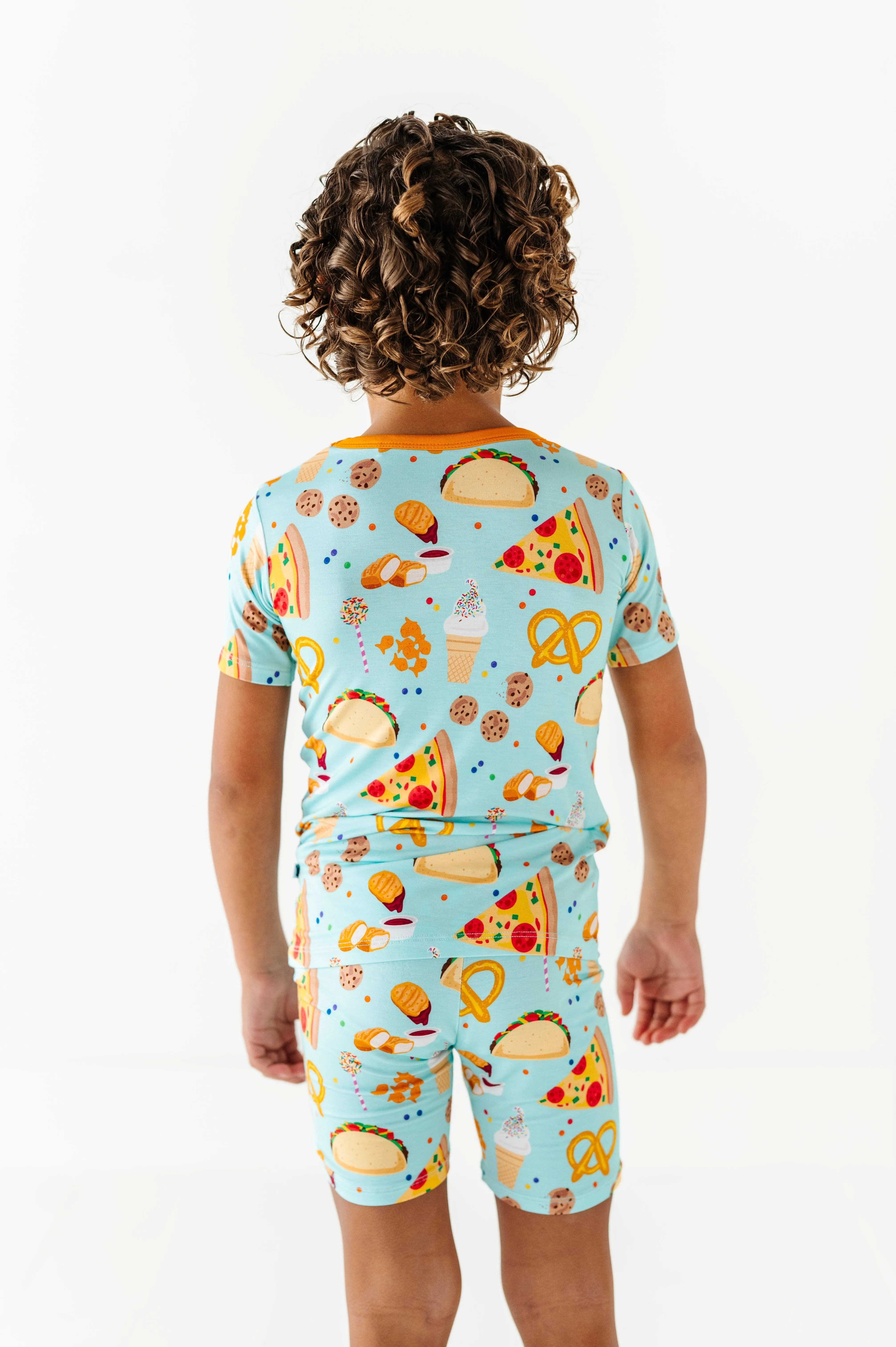 Snacks Kids Bamboo Pajamas (Shorts)