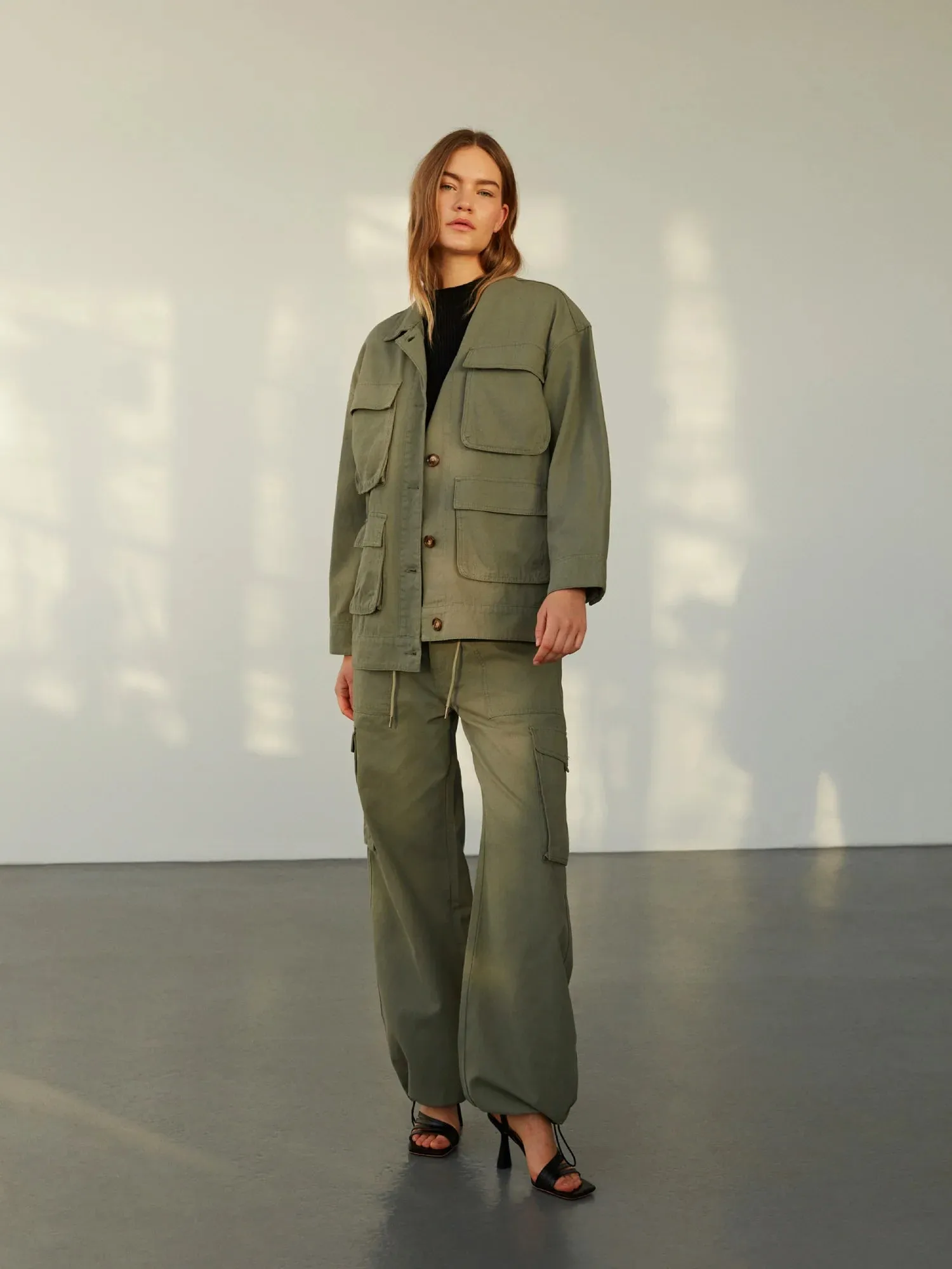 Sofie Schnoor Utility Jacket - Khaki