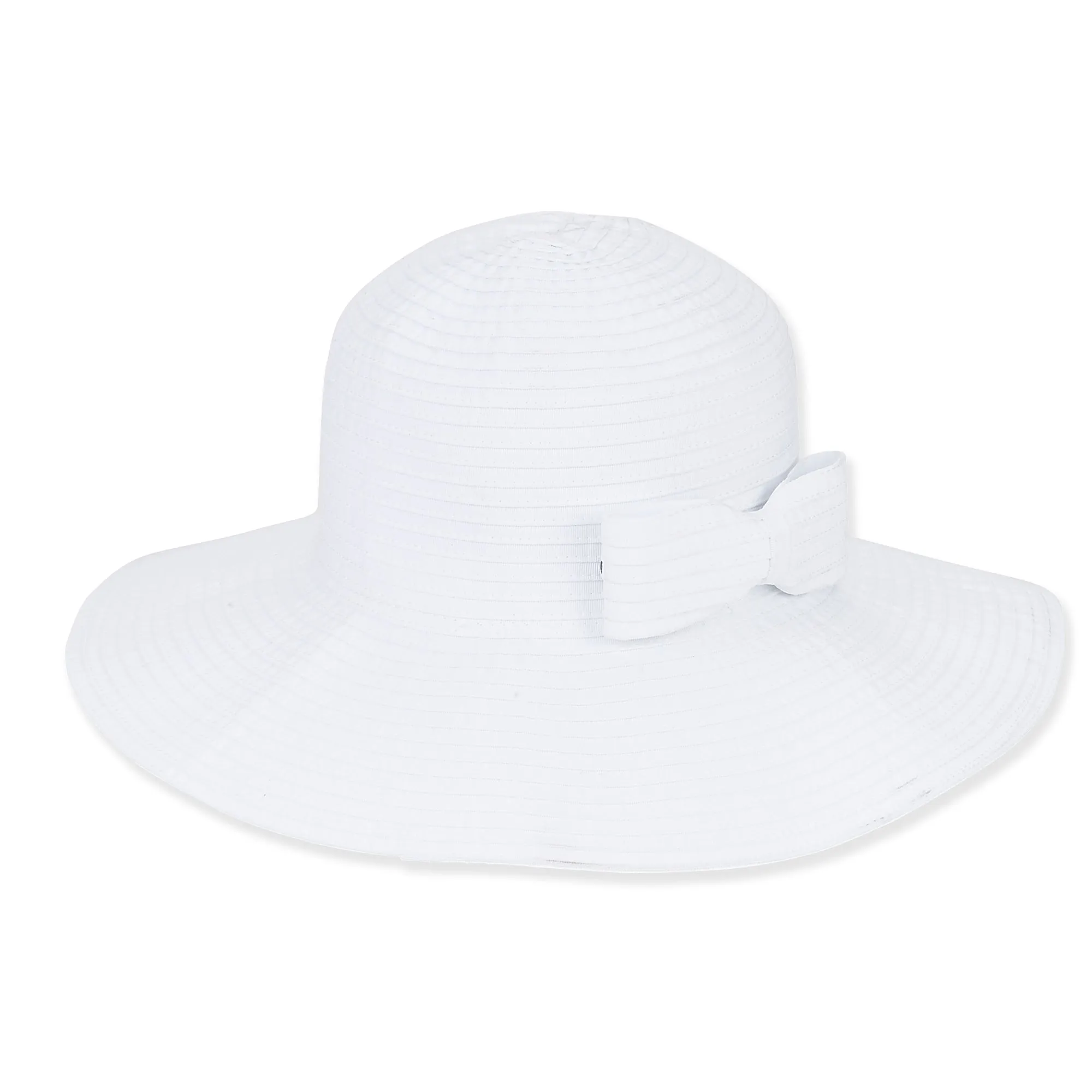 Sun 'n' Sand hat 1482, packable fabric with bow snap (5 colors)