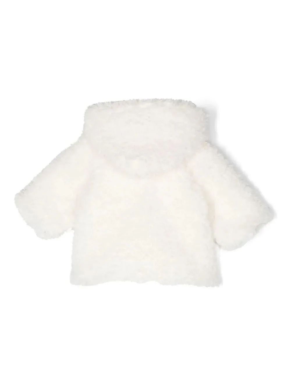 TEDDY & MINOU White Teddy Hooded Coat