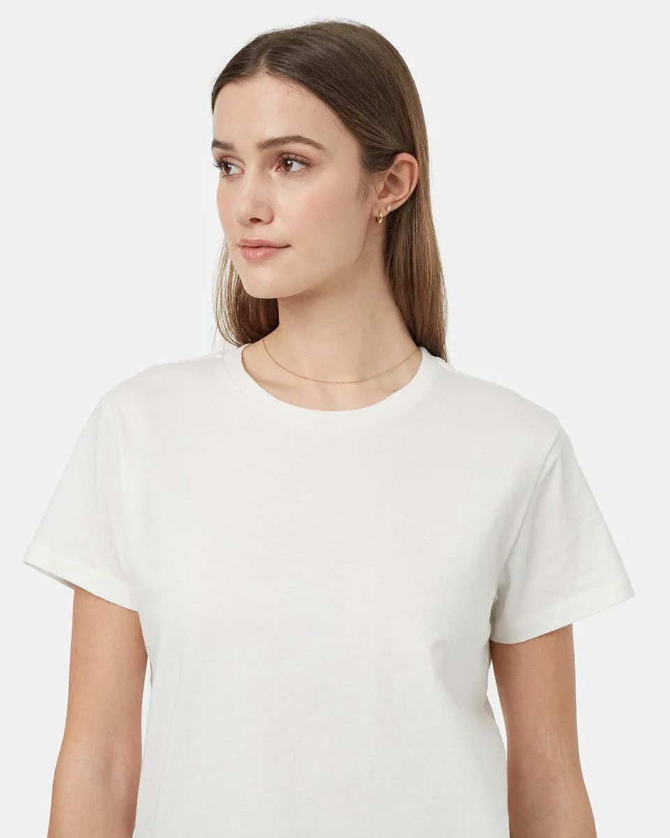 Tentree Regenerative Cotton Crew T-Shirt Undyed