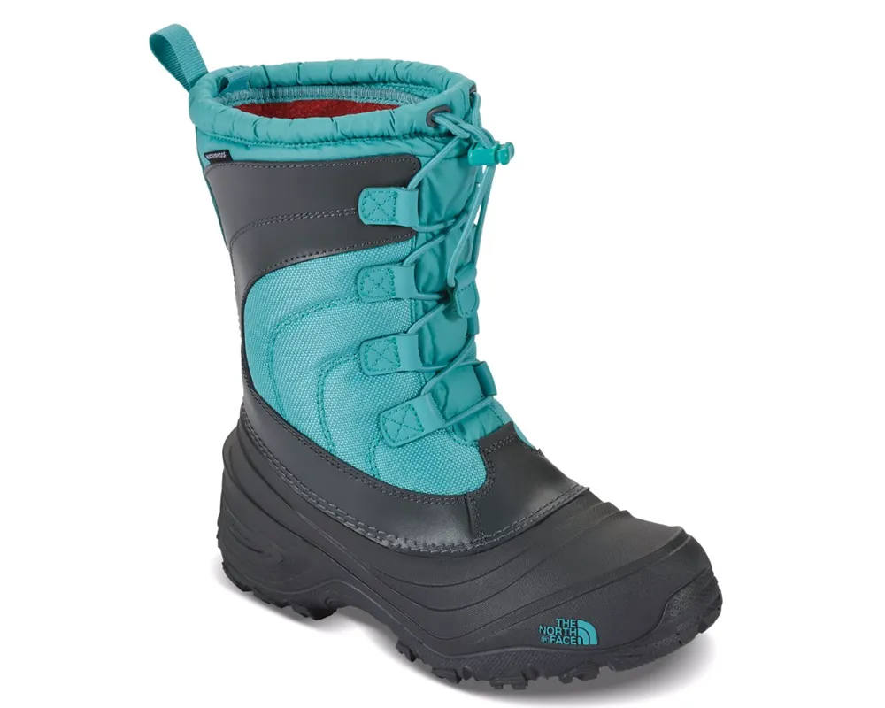 The North Face YOUTH ALPENGLOW IV Boots DARK SHADOW GREY/ION BLUE