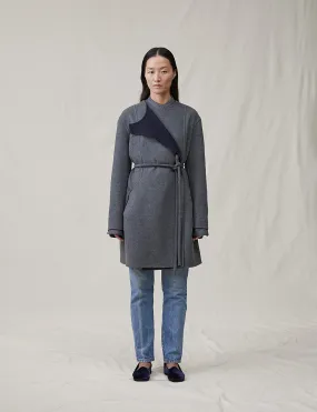 The Reversible Cashmere Cocoon Coat