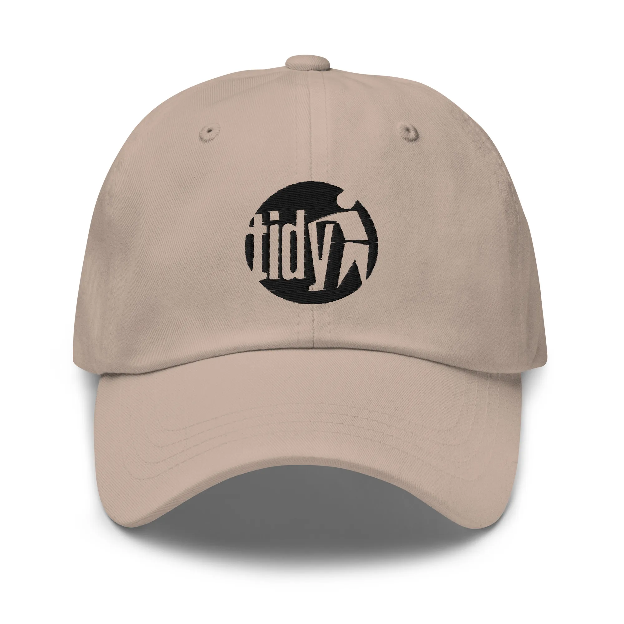 Tidy Black Logo Hat